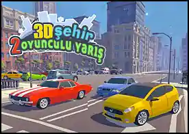 3D Şehir Yarışları