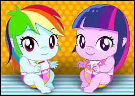 Bebek Twilight ve Rainbow