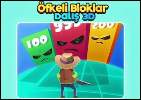 Öfkeli Bloklar Dalış 3D