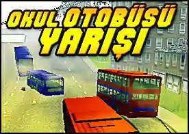 Okul Otobüsü Yarışı 3D