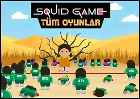 Squid Game Tüm Oyunlar
